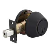 Reliabilt Nadir Single Cylinder Deadbolt in Oxidized Bronze Finish