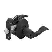 Reliabilt Hydre Keyed Entry Lever Handle in Matte Black Finish