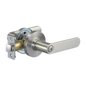 RONA Calia Locking Door Lever for Bed or Bath Privacy Door - Stainless Steel