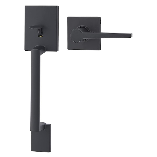 RONA Contemporary Handleset - Matte Black