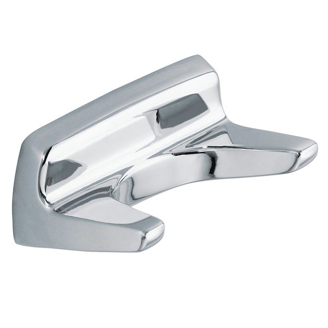 Moen Contemporary Double Robe Hook - Zinc - Chrome - Mounting Hardware Included