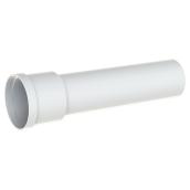 Saniflo White ABS and TPE Toilet Extension Pipe - 18-in