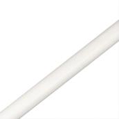 12-In White Steel Lighting Downrod