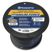 Husqvarna Titanium Force 00095-in x 840-ft Black Copolymer Spooled Trimmer Line