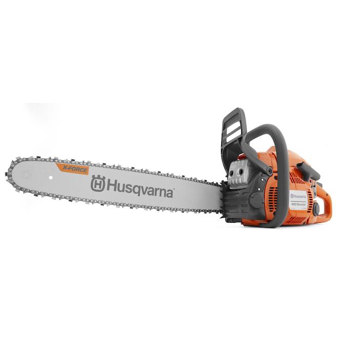 Husqvarna 450 Rancher Gas Chainsaw with 2-Cycle Engine 20-in 970613120  RONA
