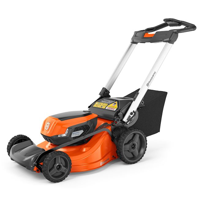 Image of Husqvarna | 21-In 40 V Brushless Self-Propelled Cordless Lawn Mower - Batteries And Charger Included | Rona