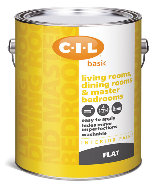 CIL Latex Acrylic Interior Paint 25100.501 RONA