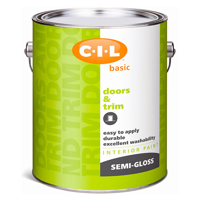 CIL Latex Acrylic Interior Paint 25300.501 RONA