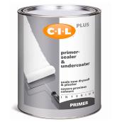 C-I-L Interior Primer-Sealer & Undercoater - Latex - 946 ml - White