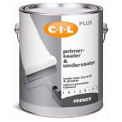 C-I-L Interior Primer-Sealer & Undercoater - Latex - 3.78 L - White