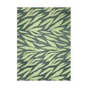 Landon & Co. Outdoor Rug in  Polyester with a Foliage Pattern - 5 x 7-in