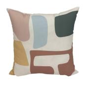 Landon & Co. 16 x 16-in Multicolour Geometric Outdoor Polyester Cushion
