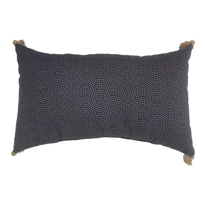 Landon & Co. 12 x 20-in Dotted Outdoor Polyester Cushion