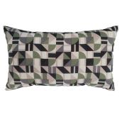 Landon & Co. 12 x 20-in Multicolour Shapes Outdoor Polyester Cushion