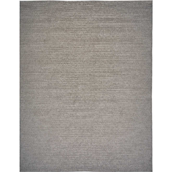 Landon & Co. Decorative Patio Rug in Brown Polypropylene - 8 x 10-ft