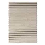 Goodfellow AFA Forest Interior Grooved Smooth Panelling - White - MDF - 97-in L x 49-in W x 3/4-in T
