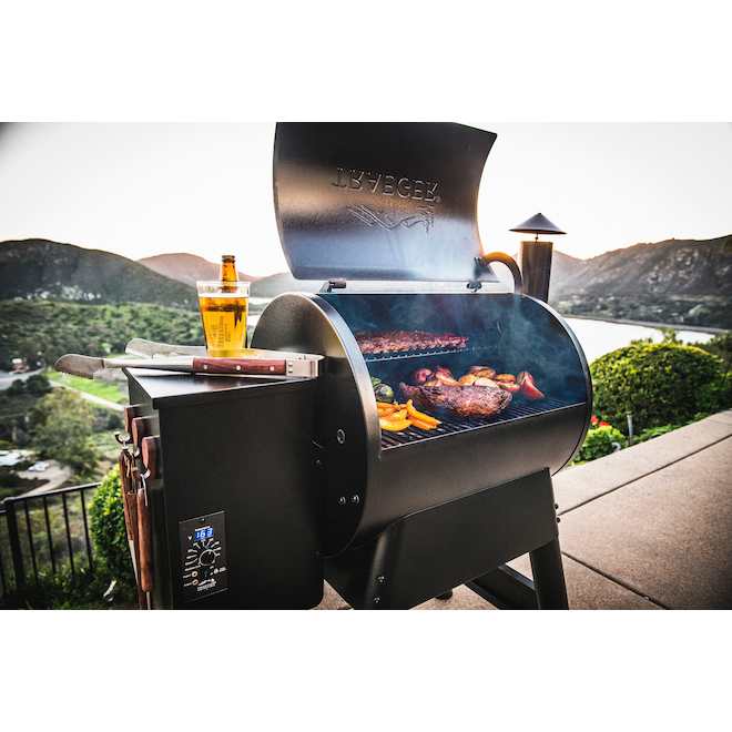 Traeger Pro Series 22 572-in² Black Steel Pellet Barbecue