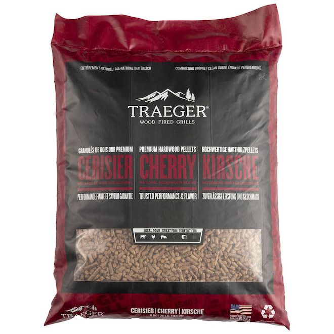 TRAEGER PELLET GRILL Traeger Premium Hardwood Pellets Cherry 20lb