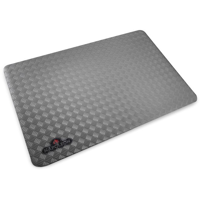 Tapis pour barbecue Napoléon en vinyle gris 32 x 47 po