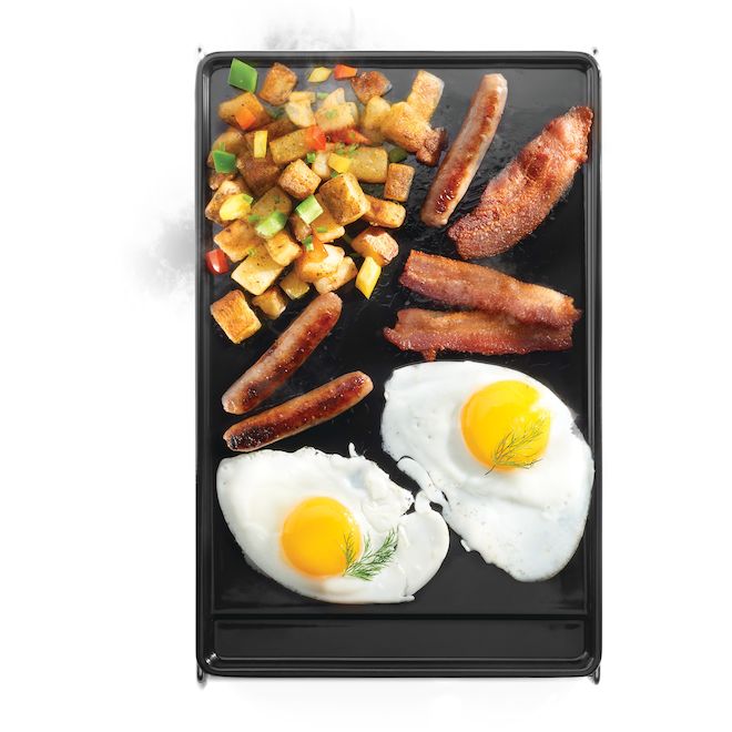 Napoleon Cast Iron Griddle - 9.7 x 13.9-in - Large