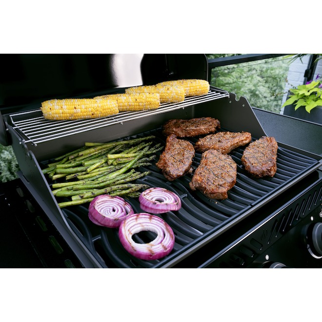 Napoleon WAVE Cooking Grates for Rogue BBQs 10.2 x 18.2-in in Porcelained Cast-Iron - Set of 3