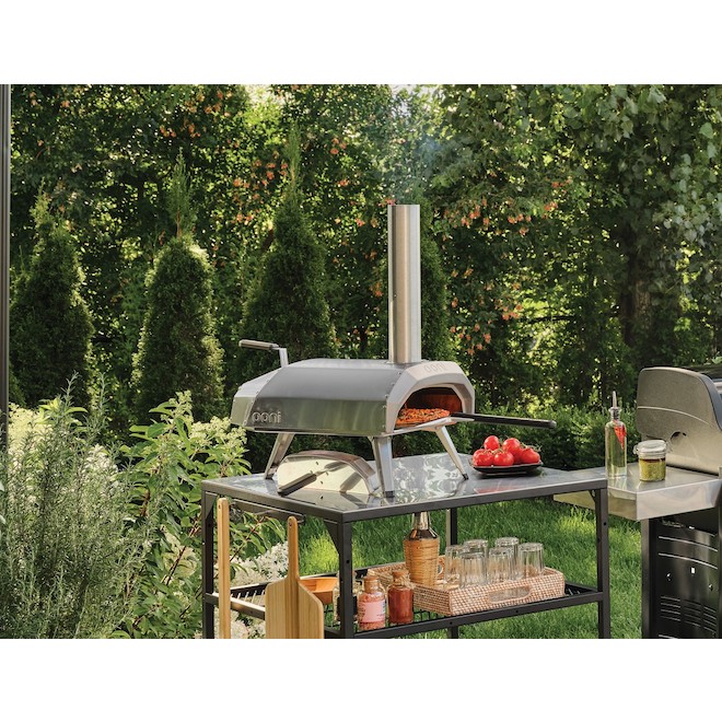 OONI Karu 12 Stainless Steel 15.75 x 26.6-in Multi Fuel Outdoor Pizza Oven