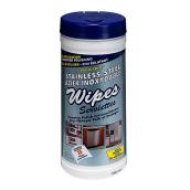 Cerama Bryte Stainless Steel Cleaning Wipes - Contains Mineral Oil - Removes Fingerprints - 35 Per Container