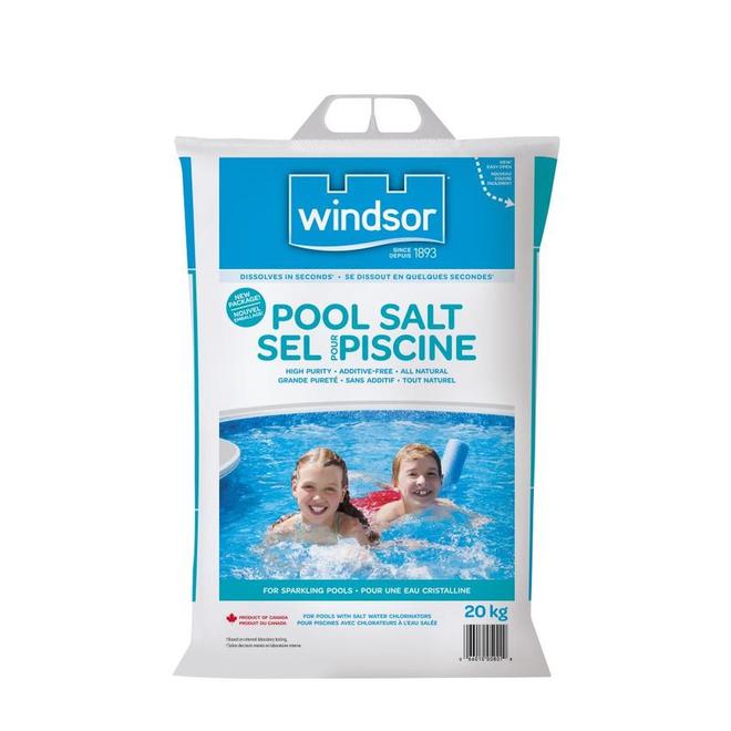 Windsor Granulated Pool Salt - Sodium Chlorine - 20 kg