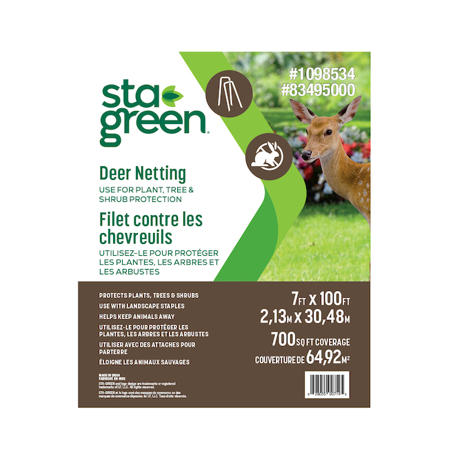 Sta-Green 7-ft x 100-ft Deer Netting