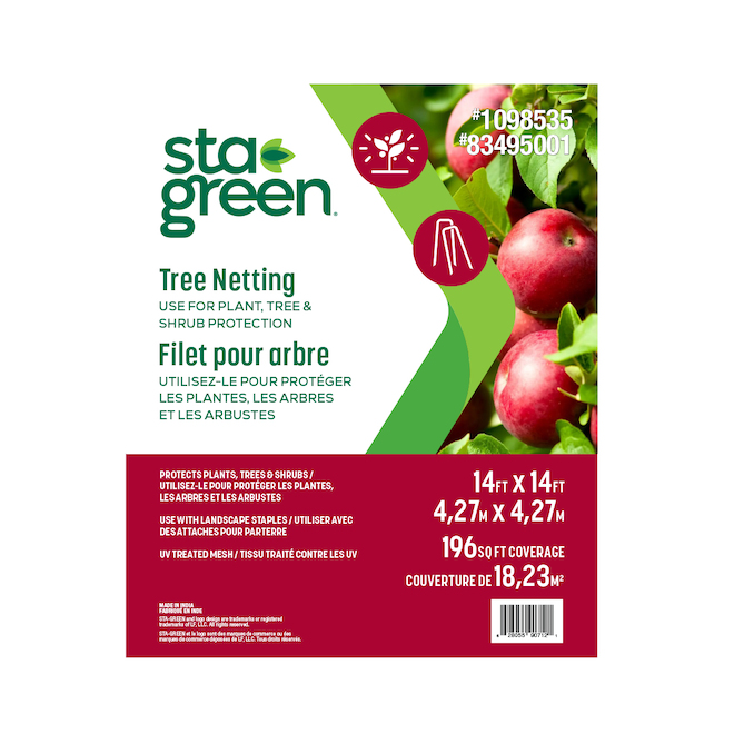 Filet contre les chevreuils Sta-Green 14 pi x 14 pi