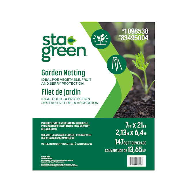 Filet de jardin Sta-Green 7 pi x 21 pi