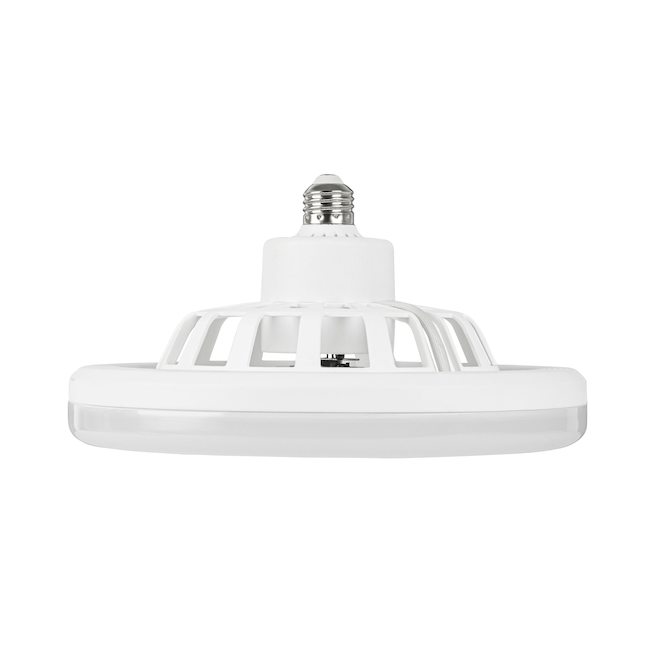 Bell + Howell 2100 Lumens White Socket Light Fan - 10-in