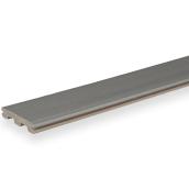 TimberTech Composite Deck Board - Sea Salt Grey - Grooved Edge - Edge Collection