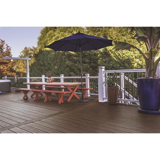 TimberTech 16-ft Dark Roast Composite Square Edge Deck Board