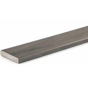 Planche de terrasse TimberTech, bord carré, Driftwood, 16 pi