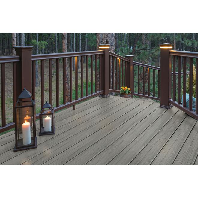 TimberTech 16-ft Driftwood Square Edge Deck Board