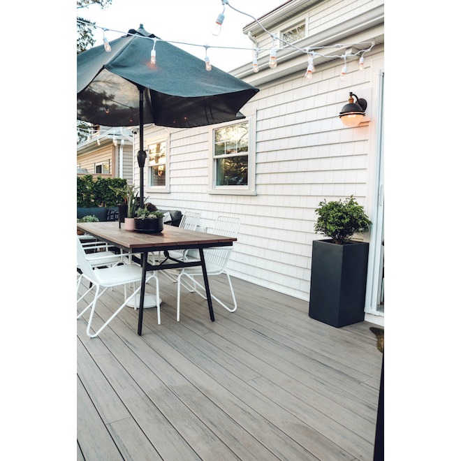 TimberTech 16-ft Driftwood Square Edge Deck Board