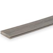 Planche de terrasse rainurée TimberTech composite Driftwood 12 pi
