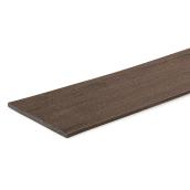 Timbertech Prime+ Brown Composite Wood Fascia Board - 1/2 x 12 x 12-in