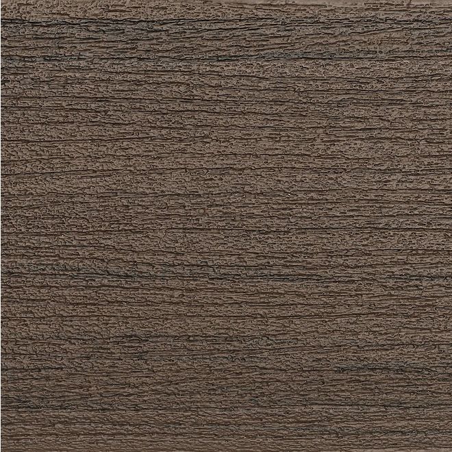 Timbertech Prime+ Solid Dark Cocoa Composite Wood Deck Board - 20-ft