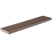 Timbertech Landmark American Walnut Solid PVC Deck Board - 20-ft