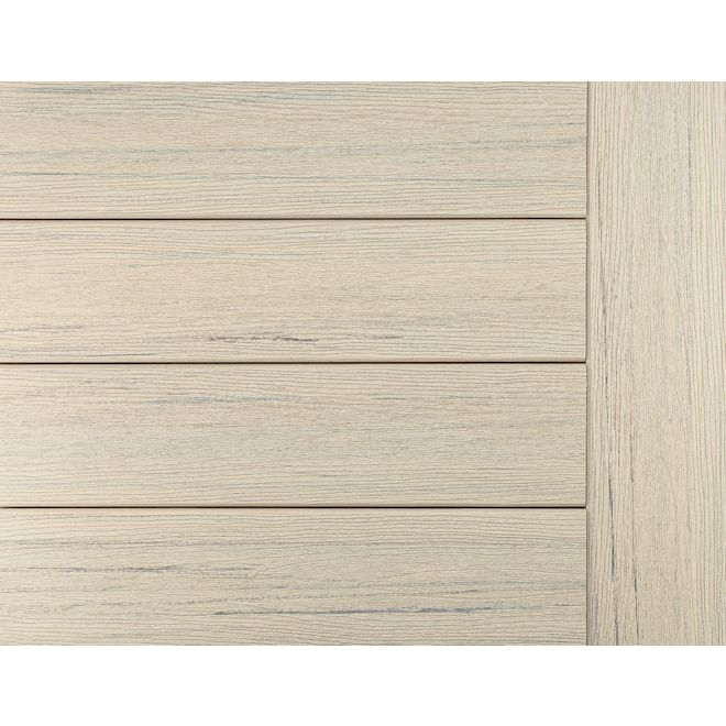 TimberTech Reserve Chesnut Wood Composite Grooved Deck Board - 20-ft