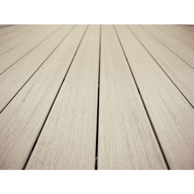 TimberTech Reserve Chesnut Wood Composite Grooved Deck Board - 20-ft