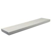 TimberTech Landmark Boardwalk Finish PVC Solid Deck Board - 20-ft