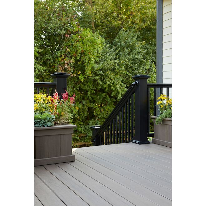 TimberTech Landmark Boardwalk Finish PVC Solid Deck Board - 20-ft