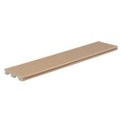 Timbertech Tidal Sand Composite Grooved Deck Board - 5/4-in x 6-in x 12-ft