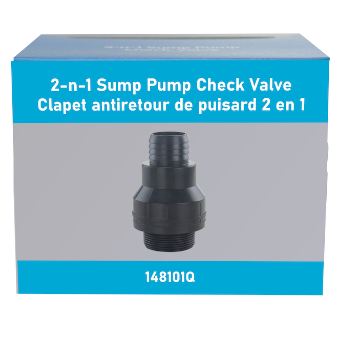 Clapet antiretour H2OPRO en plastique (1/pqt)