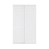 Landon & Co. 48 W x 80.5-in H White Sliding Door w/ 6-Panel