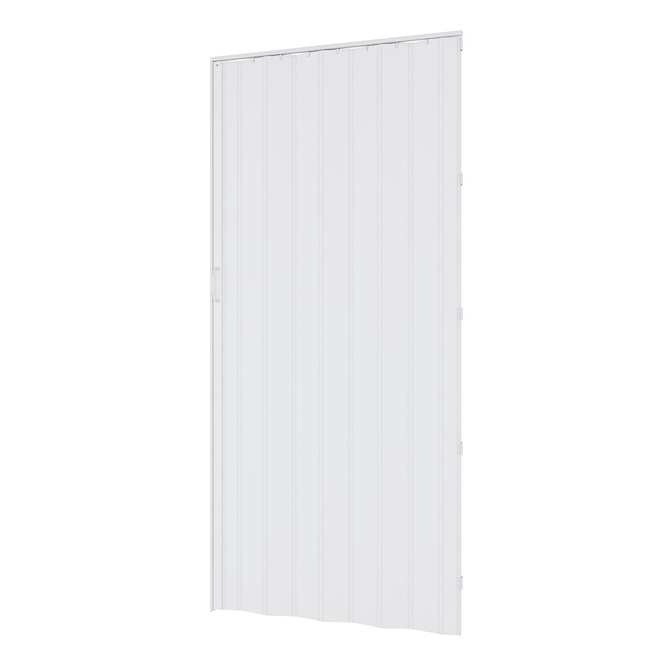LANDON&CO Landon & Co. Zenith Accordion Folding Door in White PVC