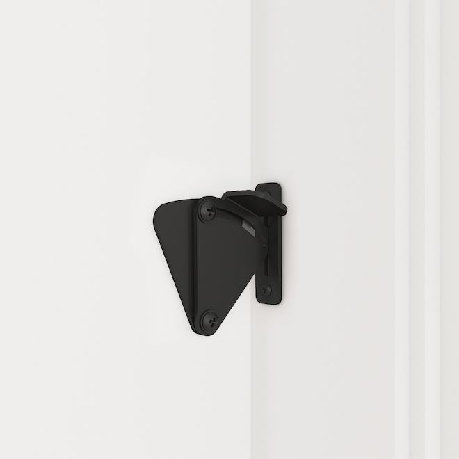 Landon & Co. Door Latch for Barn Doors in Matte Black Steel
